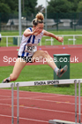 Women and Girls hurdles, 2021 North Eastern Track and Field Champs., Middesbrough. Photo: David T. Hewitson/Sports for All Pics